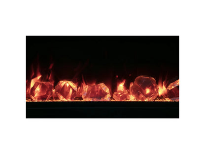 Amantii Symmetry Lumina Smart Electric Fireplace