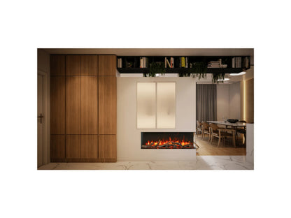 Amantii True View Slim Smart Electric Fireplace